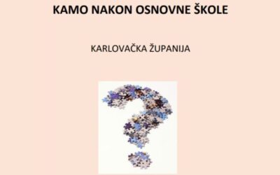 Brošura “Kamo nakon osnovne škole?”