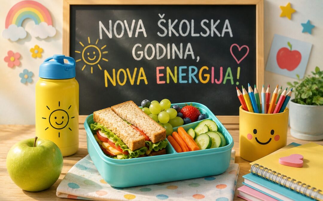 Jelovnik za rujan. Novi školski početak, nova energija.